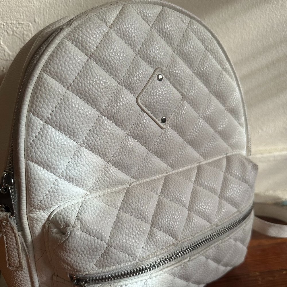 Icing White Mini Backpack